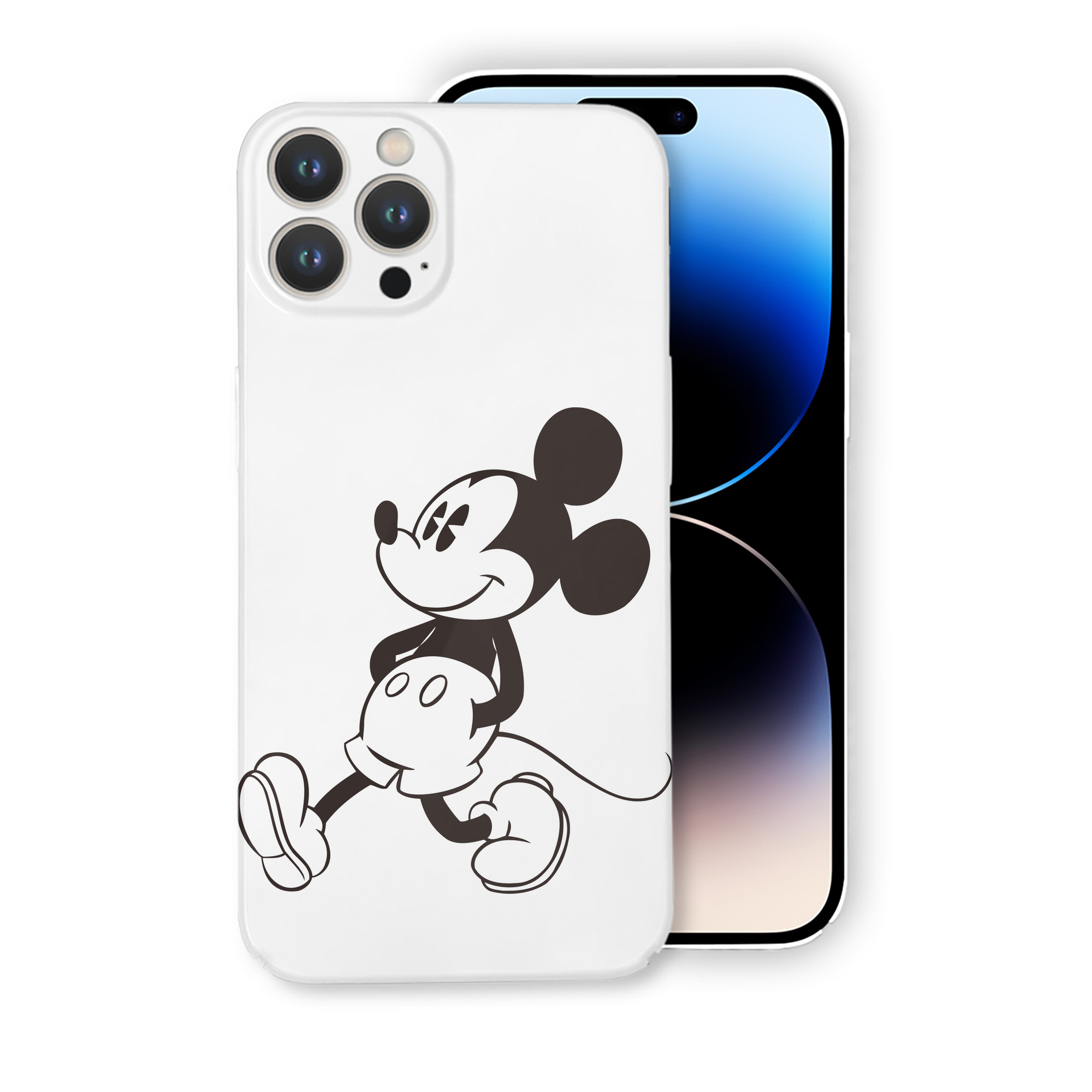 （画像用） ミッキーマウス Mickey Mouse 【iPhone 14シリーズ対応】ハードケース